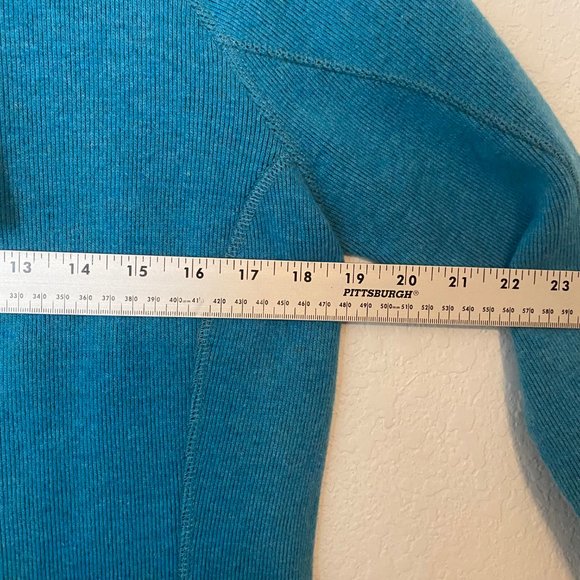 Prana Blue Sweater Women Large - Picture 3 of 11